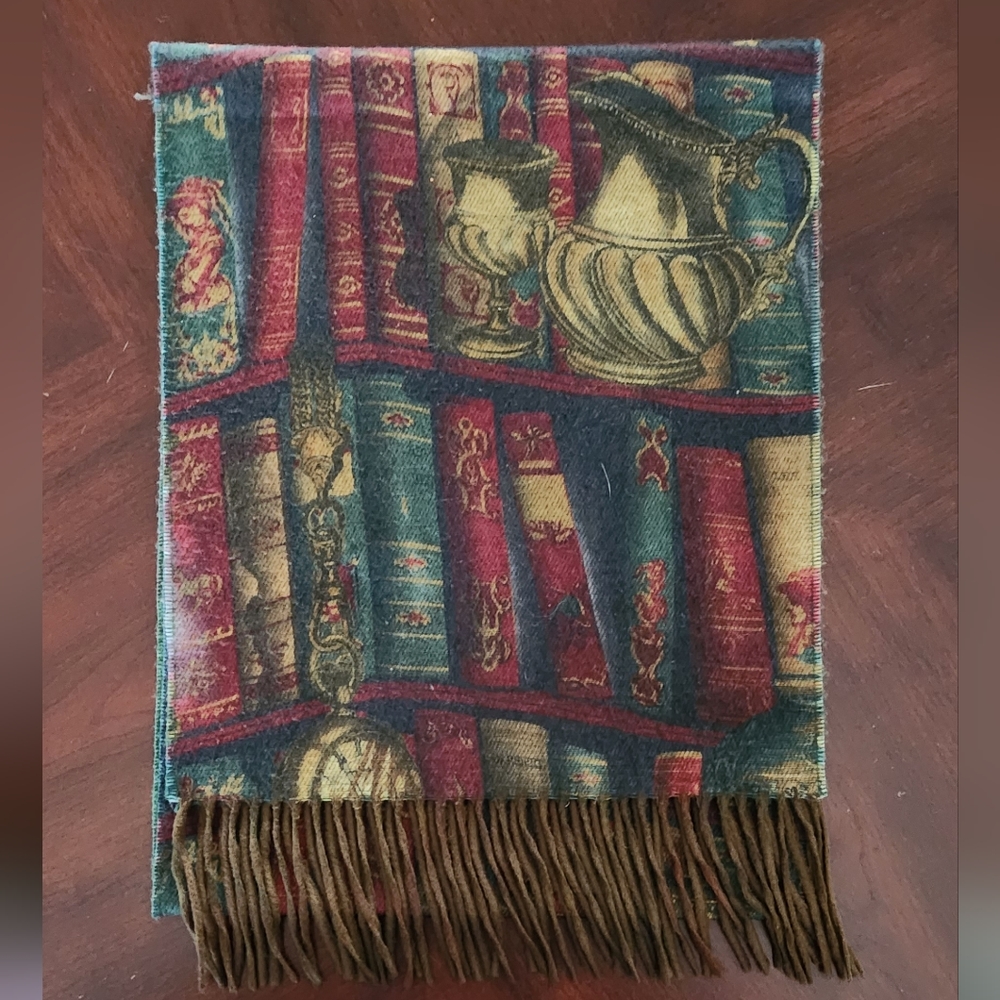 COPY - Vintage CASHMINK Scarf (Books Images)
